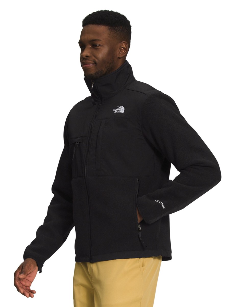 Men The North Face Outerwear & Jackets | Denali Fleece Jacket Tnf Black