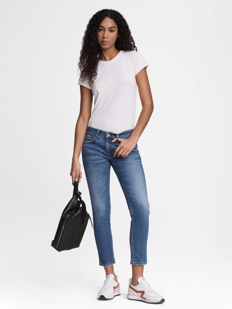 Women RAG + BONE Jeans | Dre Slim Boyfriend Julienne