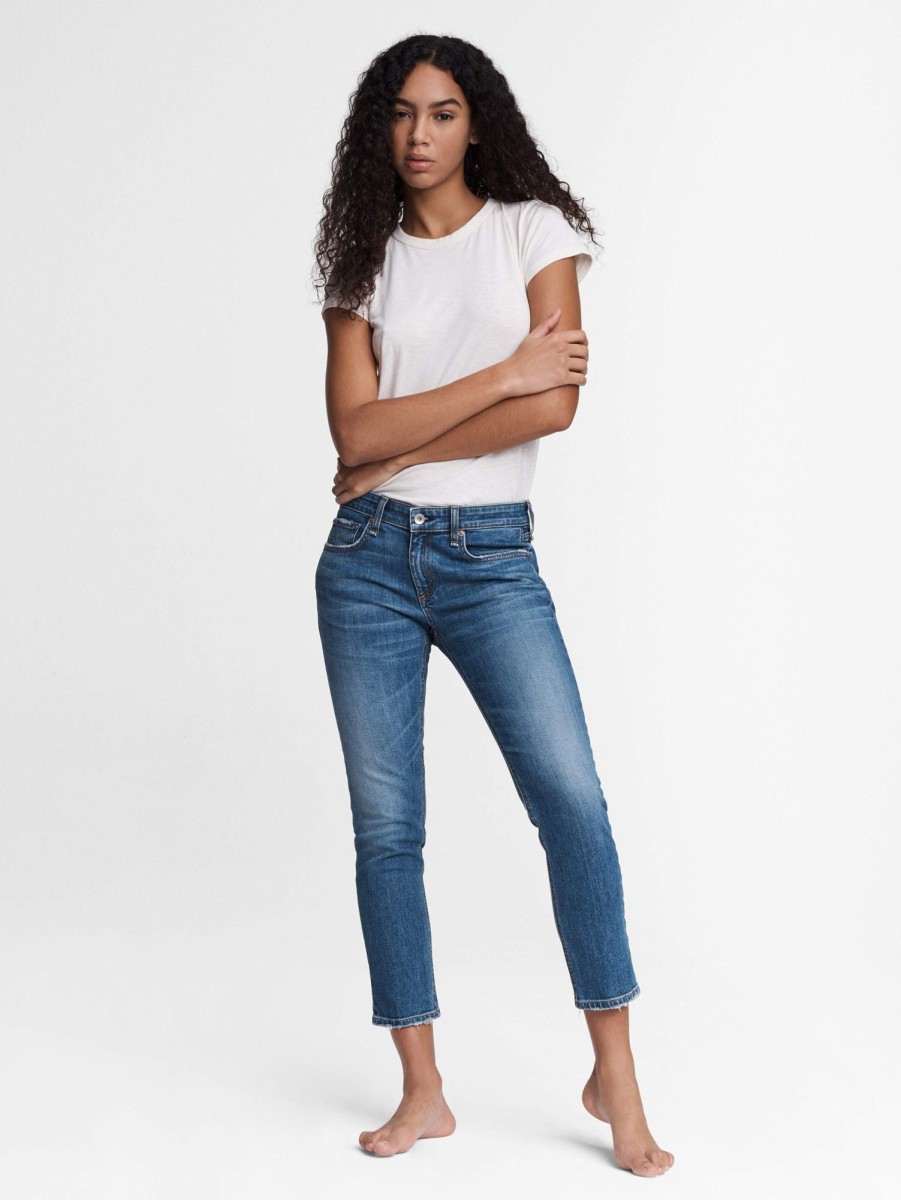 Women RAG + BONE Jeans | Dre Slim Boyfriend Julienne