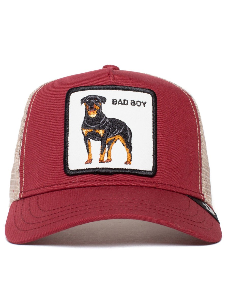 Men GOORIN BROTHERS Hats | The Baddest Boy Trucker Hat Red