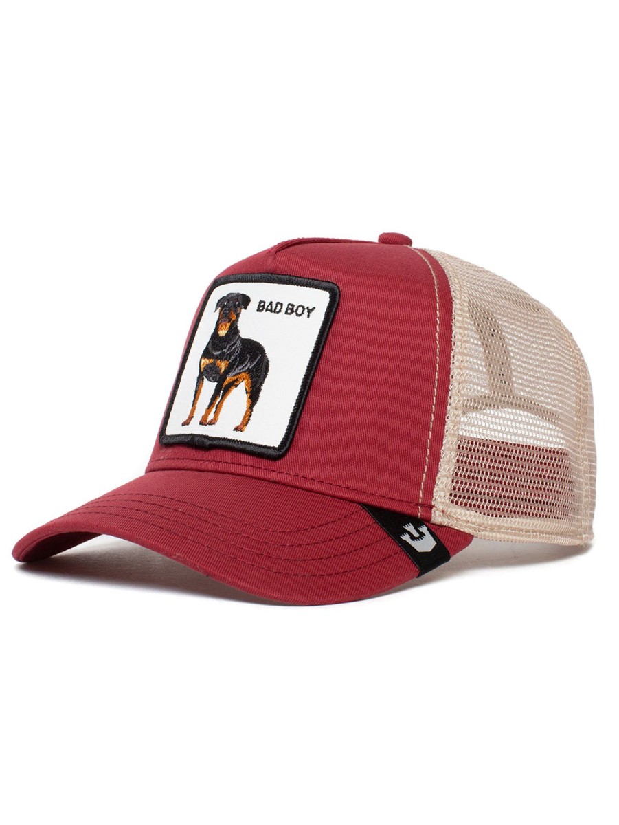 Men GOORIN BROTHERS Hats | The Baddest Boy Trucker Hat Red