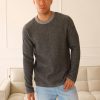 Men Benson Sweaters & Sweatshirts | Stanley Crewneck Sweater - Grey Light Grey-Char