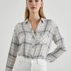 Women Rails Shirts | Brady Plaid Shirt Sky Haze