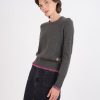 Women BRODIE Sweaters & Sweatshirts | Alice Crew Sweater Grey