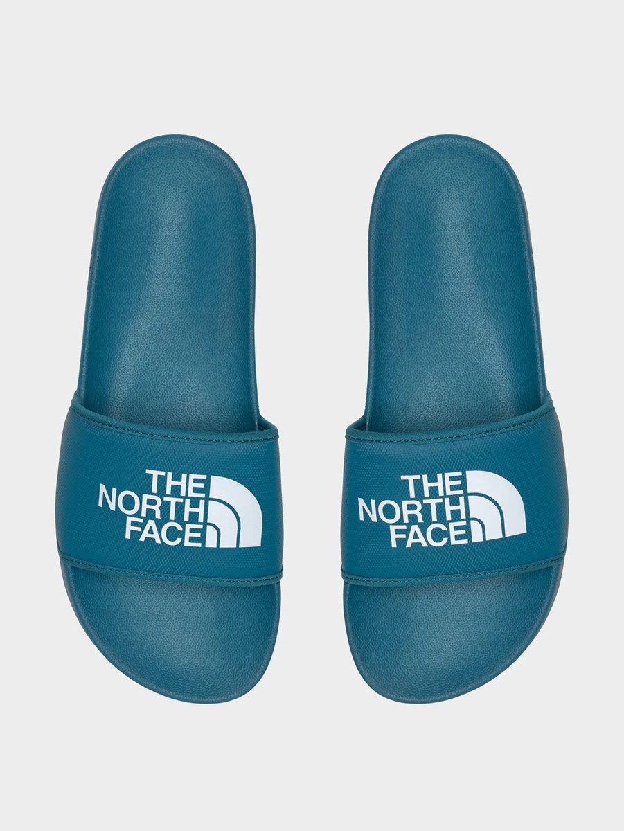 Men The North Face Footwear & Socks | Base Camp Slide Blue Coral