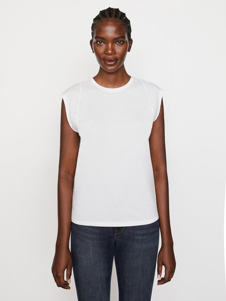 Women FRAME T-Shirts | Le Mid Rise Muscle T-Shirt