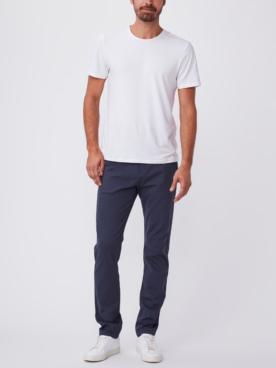 Men Paige Pants | Stafford Slim Pant Deep Anchor