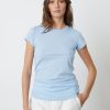 Women Velvet T-Shirts | Jemma Crew Neck Tee