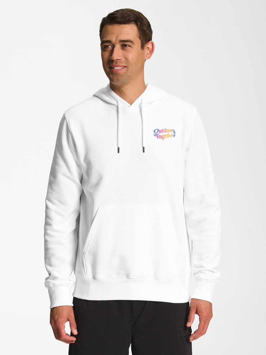 Men The North Face Sweaters & Sweatshirts | Pride Hoodie White