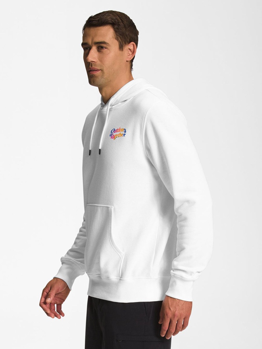 Men The North Face Sweaters & Sweatshirts | Pride Hoodie White