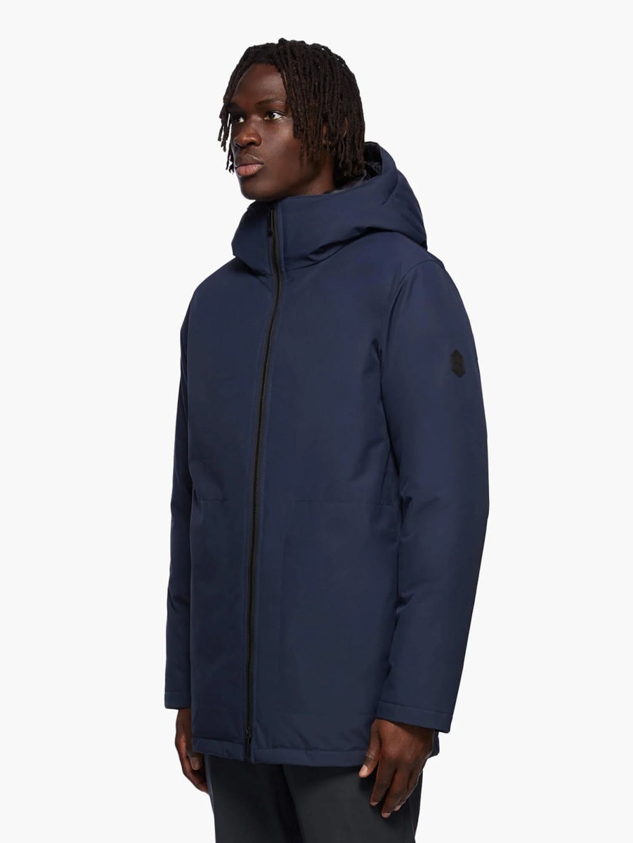 Men QUARTZ CO. Outerwear & Jackets | Jules Parka True Navy