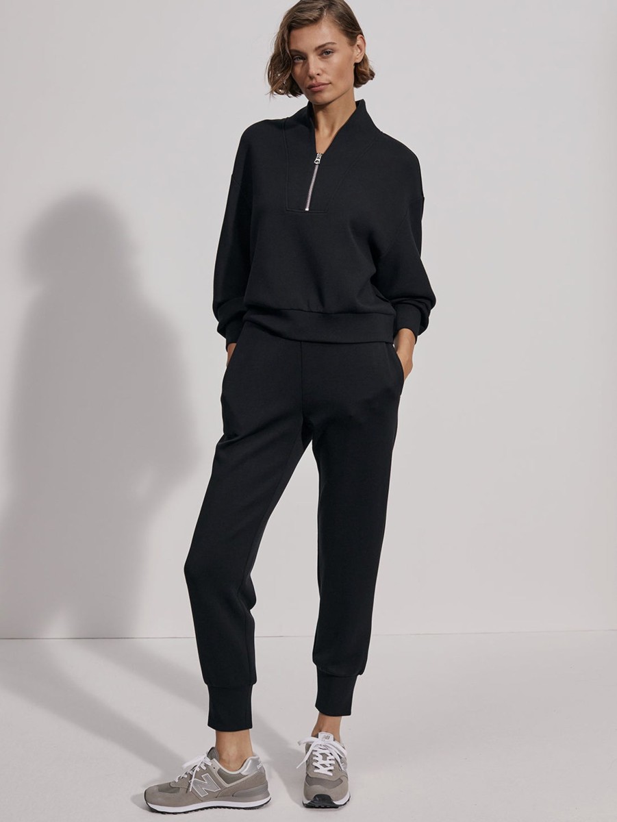 Women VARLEY Pants | The Slim Cuff Pant 25 Black