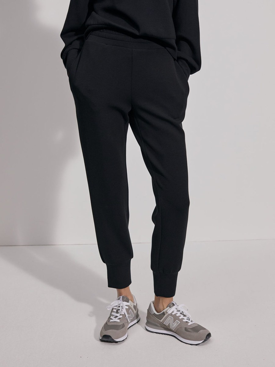 Women VARLEY Pants | The Slim Cuff Pant 25 Black