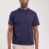 Men Armor Lux T-Shirts | Classic T-Shirt - Navy Navy (300)