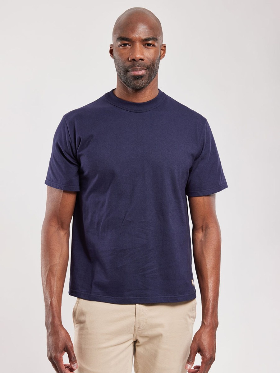 Men Armor Lux T-Shirts | Classic T-Shirt - Navy Navy (300)